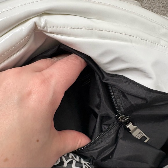 THINK ROYLN The Dalton Lady Bag in White Patent - Picture 5 of 12